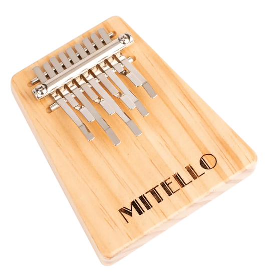 Mano 9 Note Kalimba - Solid Wood Thumb Piano with Plated Steel Keys