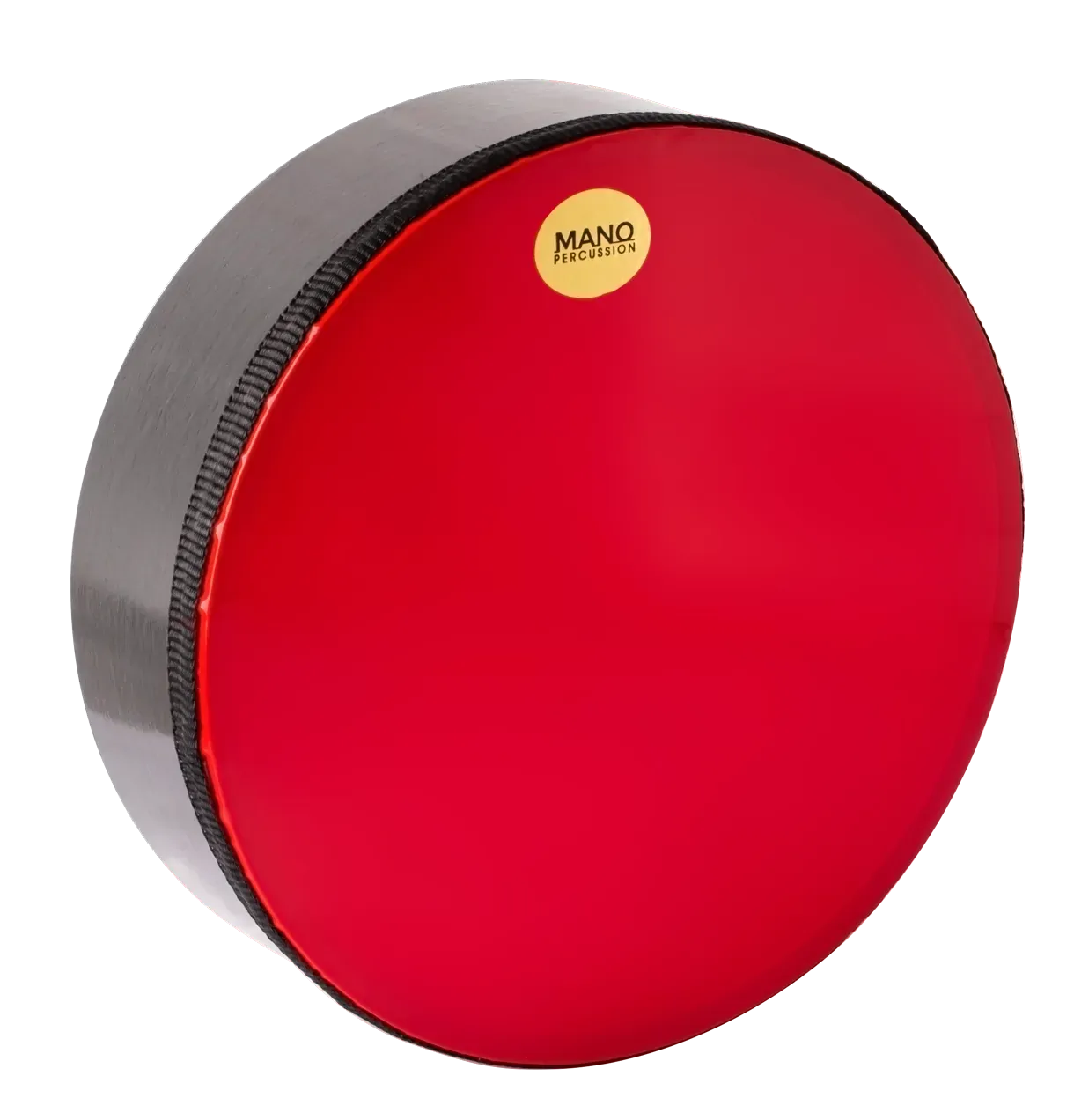 Mano 8 Inch Hand Drum Red with Wooden Shell and Mallet Included