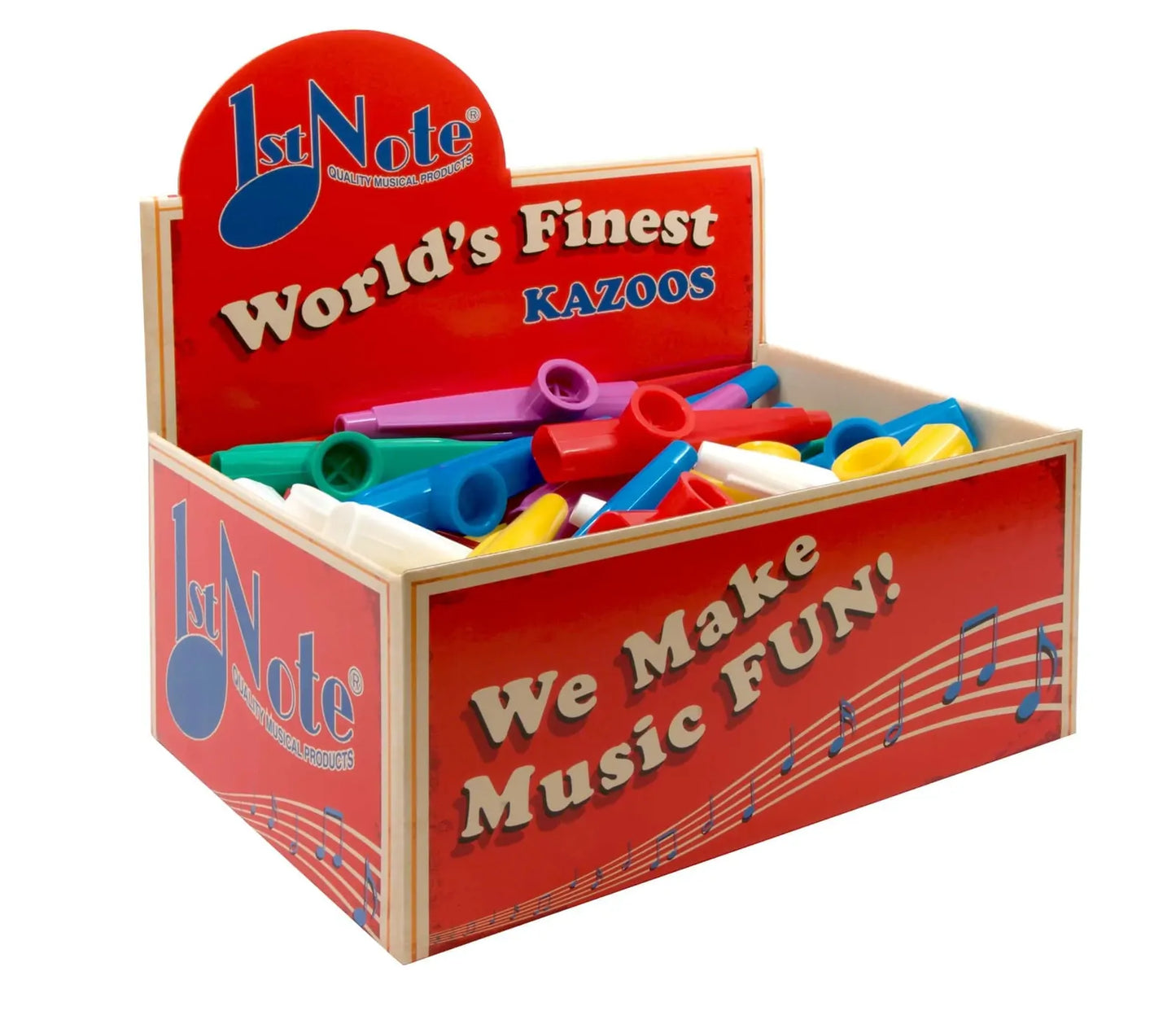 1st Note Kazoo UE863 Assorted Colors (Single Kazoo)