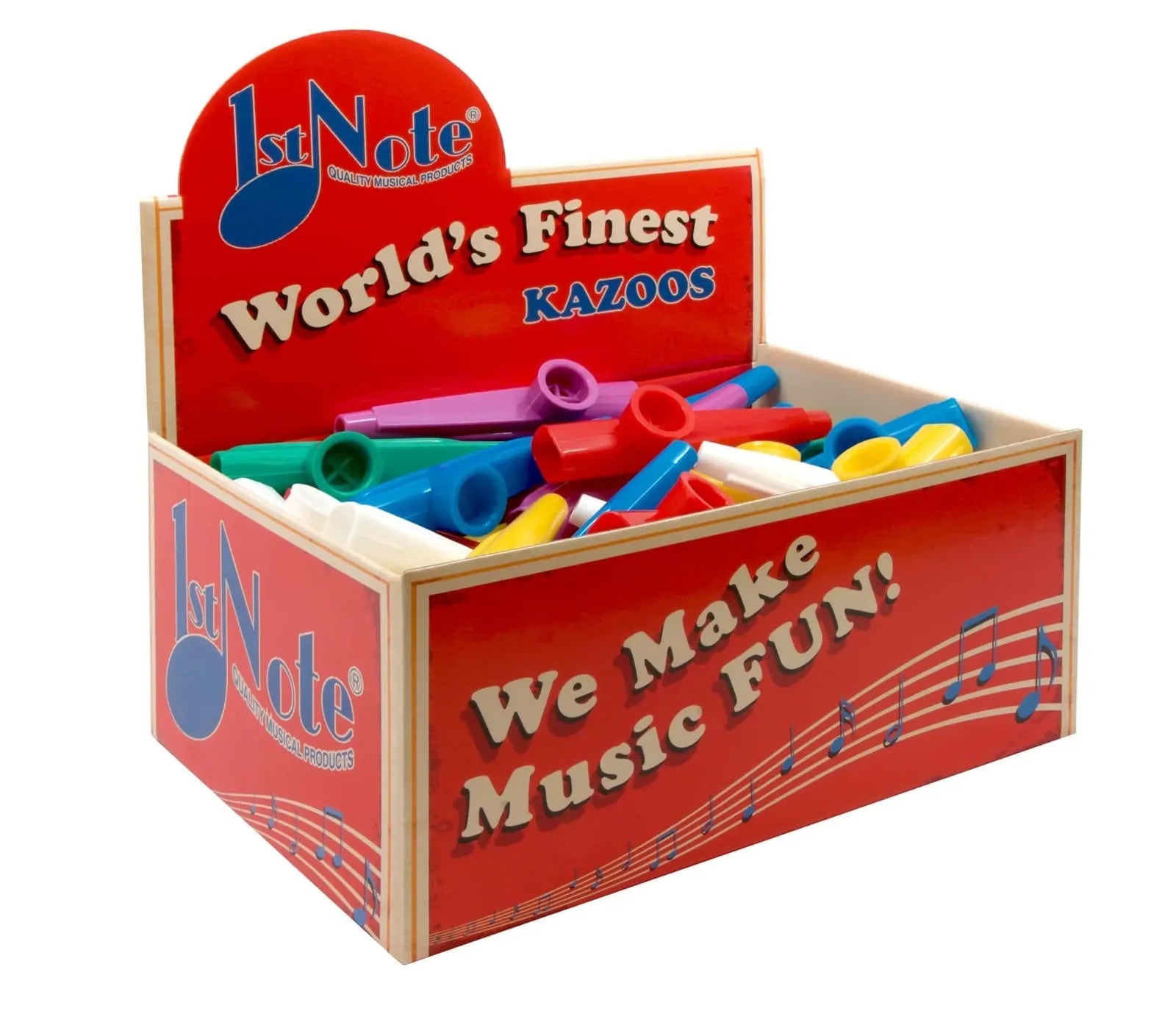 1st Note Kazoo UE863 Assorted Colors (Single Kazoo)
