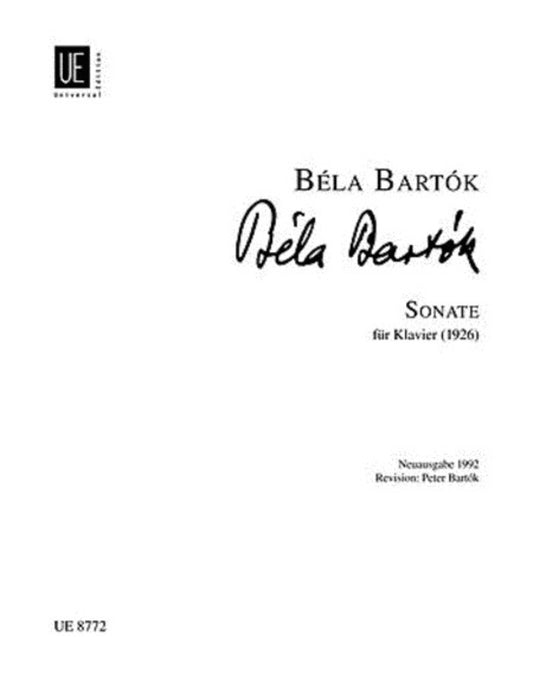 Bartok - Sonata For Piano (Softcover Book)