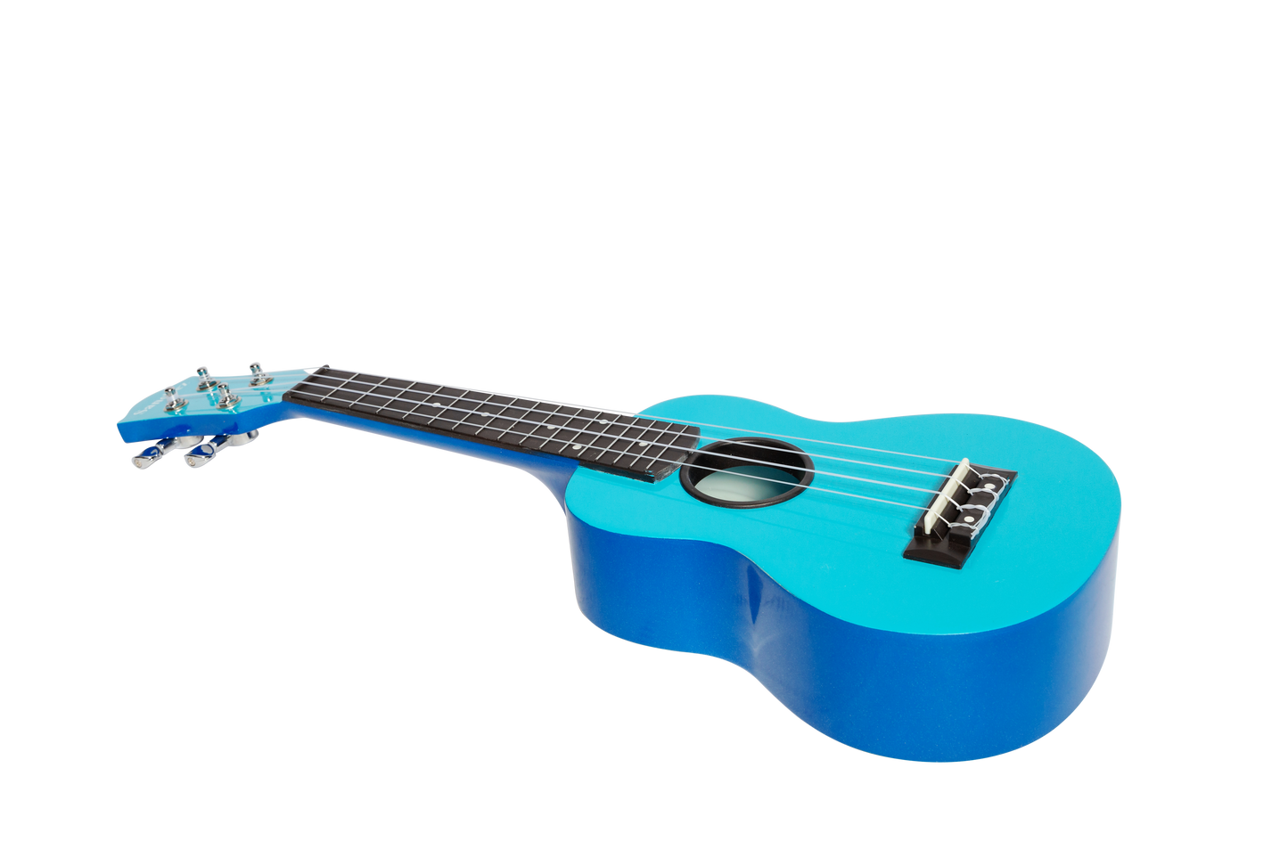 Sanchez ABS Soprano Ukulele with Gig Bag - Blue — view 3