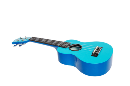 Sanchez ABS Soprano Ukulele with Gig Bag - Blue — view 3