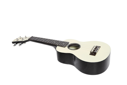 Sanchez ABS Soprano Ukulele with Gig Bag - Ivory — view 3