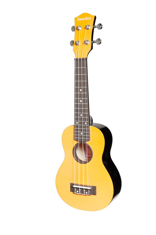 Sanchez ABS Soprano Ukulele with Gig Bag - Orange