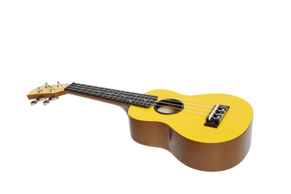 Sanchez ABS Soprano Ukulele with Gig Bag - Yellow — view 3