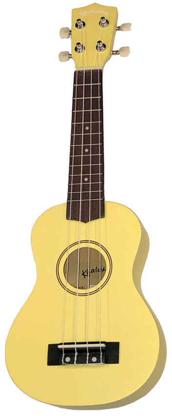 Kealoha Soprano Ukulele with Bag - Yellow Finish