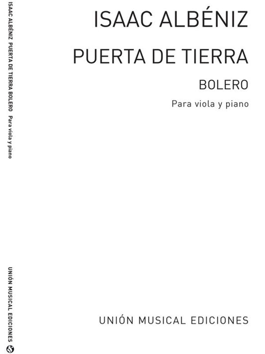 Albeniz Puerta De Tierra Viola/Piano