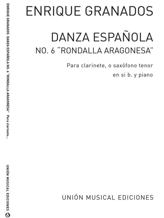 Granados Danza EspanOnline Audio No.6 Clar(T/Sax)