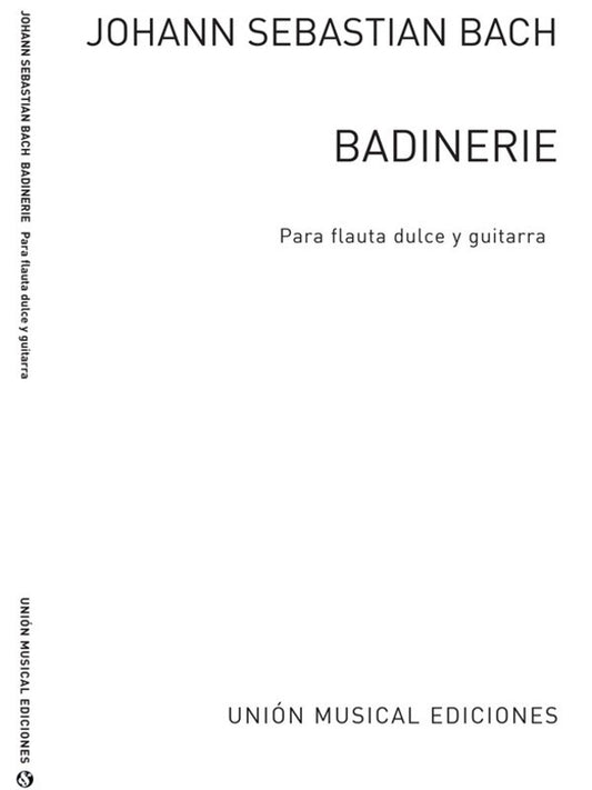 Bach Badinerie Flute and Guitar