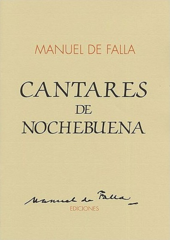 Falla Cantares Nochebuena Voi/Guitar