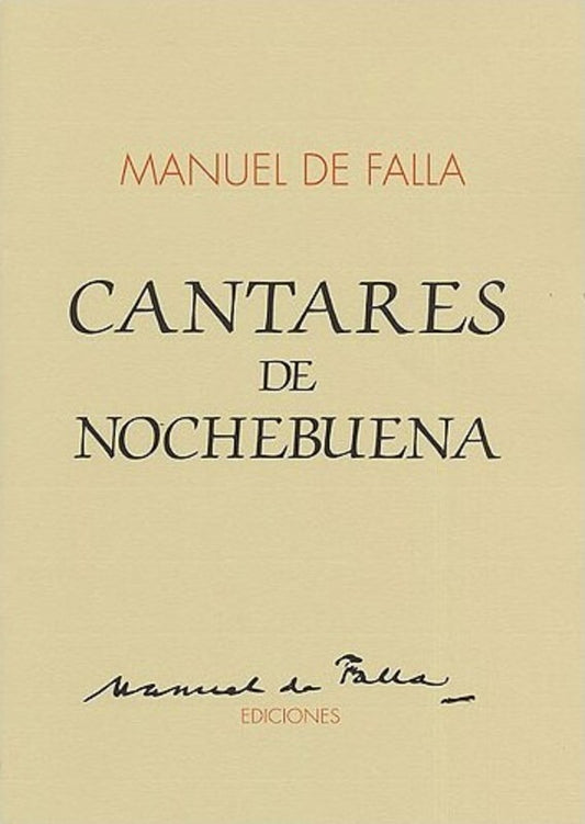 Falla Cantares Nochebuena Voi/Guitar