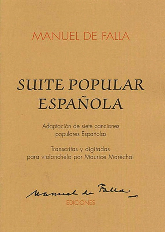 Falla Suite Pop.EspagnOnline Audio Cello/Piano
