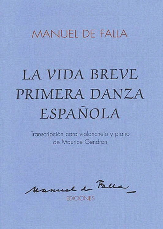 Falla La Vida Breve Cello/Piano