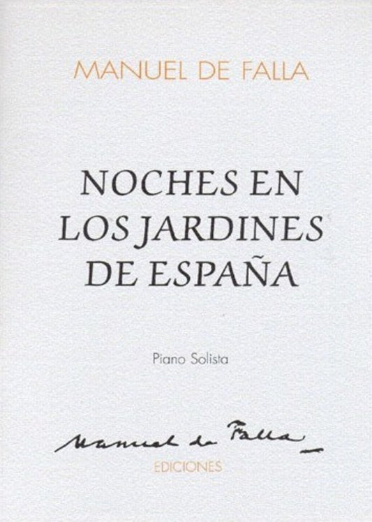 Falla Nights Gardens Of Spain Orch/Score