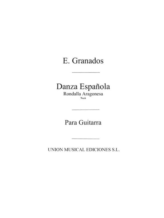 Granados Danza EspanOnline Audio N.06 Guitar