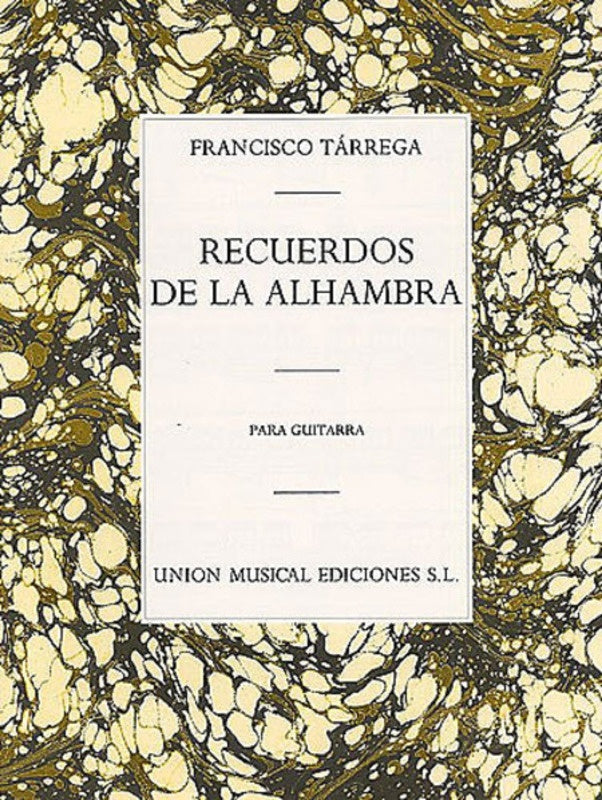 Tarrega Recuerdos De Alhambra Guitar(Arc)