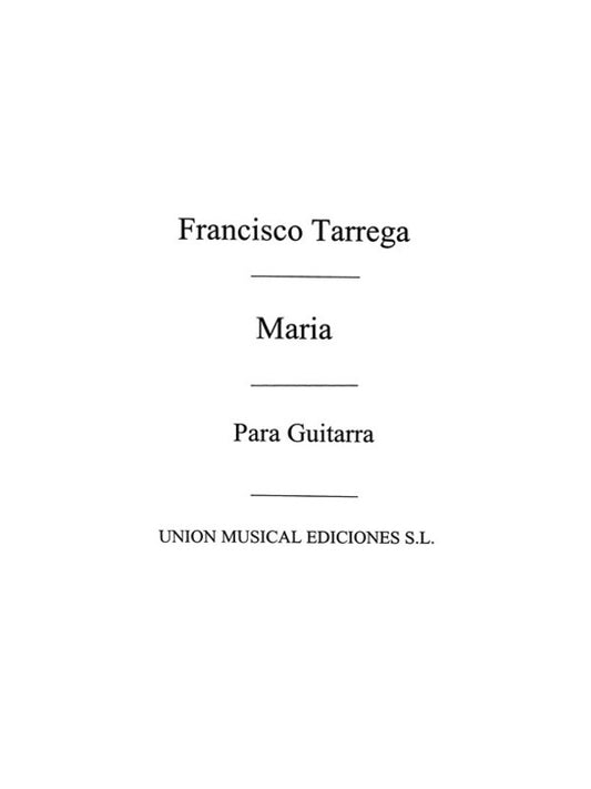 Tarrega Maria Guitar(Arc)
