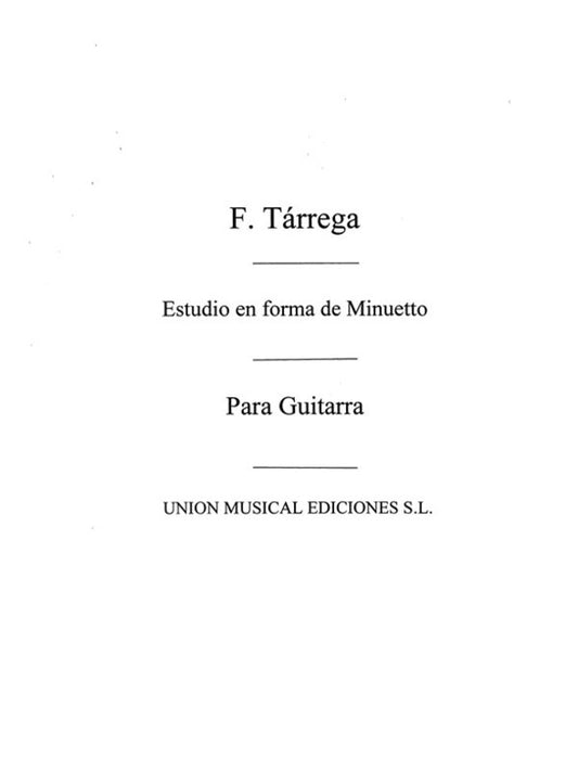 Tarrega Estudio Guitar(Arc)