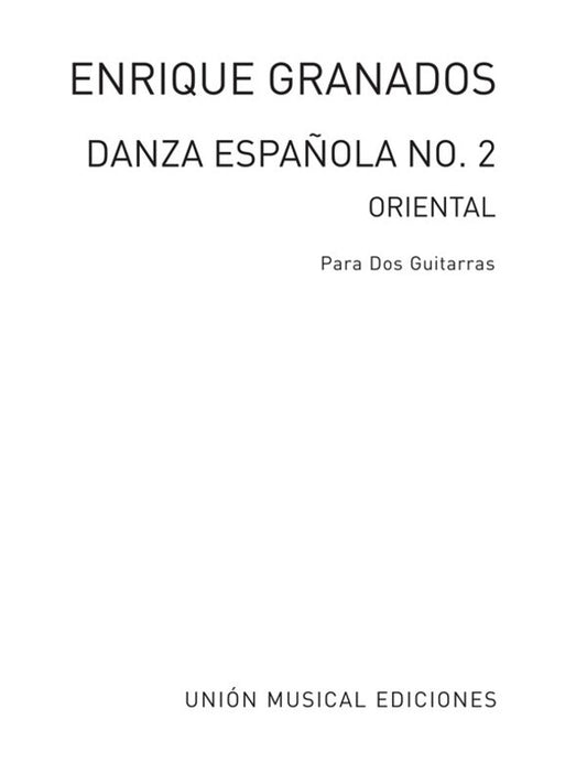Granados Danza EspanOnline Audio N.02 2 Guitar(Arc)
