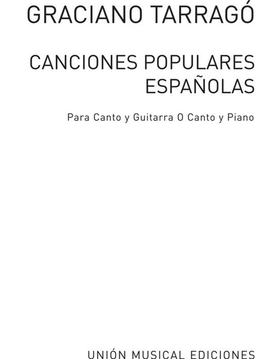 Tarrago Canciones Pop.EspanOnline Audios Voi/Guitar