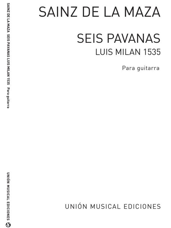 Milan Seis Pavanas Guitar