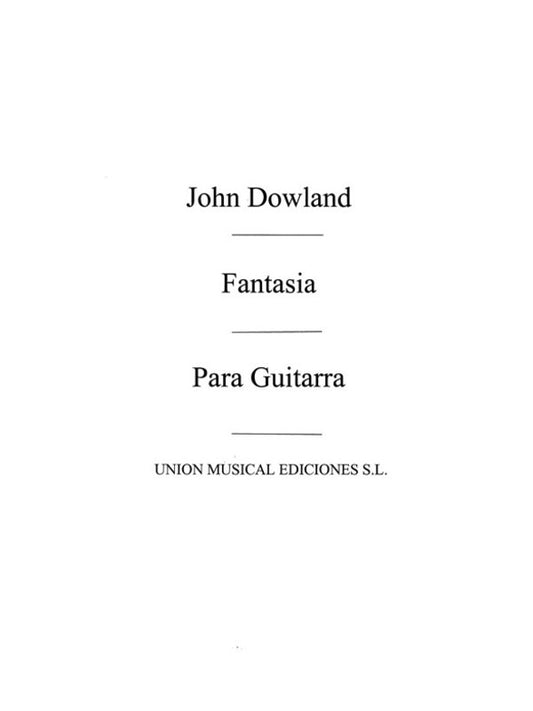 Dowland Fantasia Guitar(Arc)