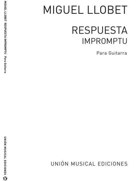 Llobet Respuesta Guitar(Arc)
