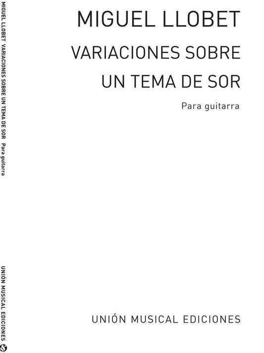 Llobet - Variaciones Sobre Un Tema De Sors Guitar
