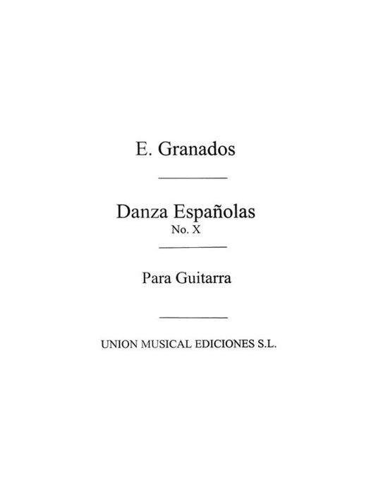 Granados Danza EspanOnline Audio N.10 Guitar(Llobet)