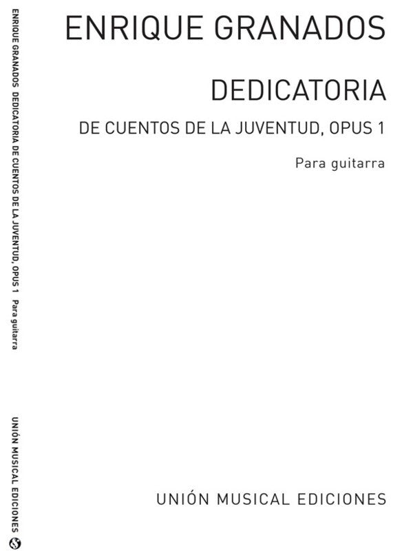 Granados Dedicatoria Guitar(Llobet)(Arc)