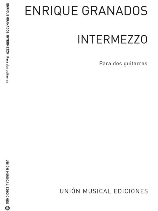 Intermezzo From Goyescas For 2 Guitars