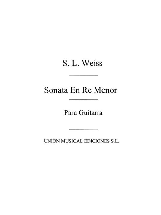 Weiss Sonata En Re Menor Guitar(Arc)