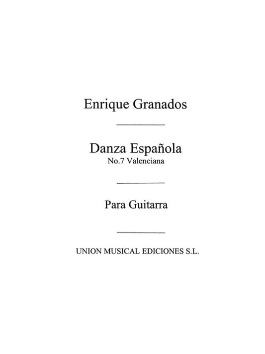 Granados Danza EspanOnline Audio N.07 Guitar(Arc)
