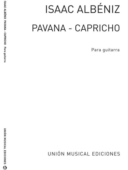 Albeniz Pavana/Capricho Guitar (Tarrega)