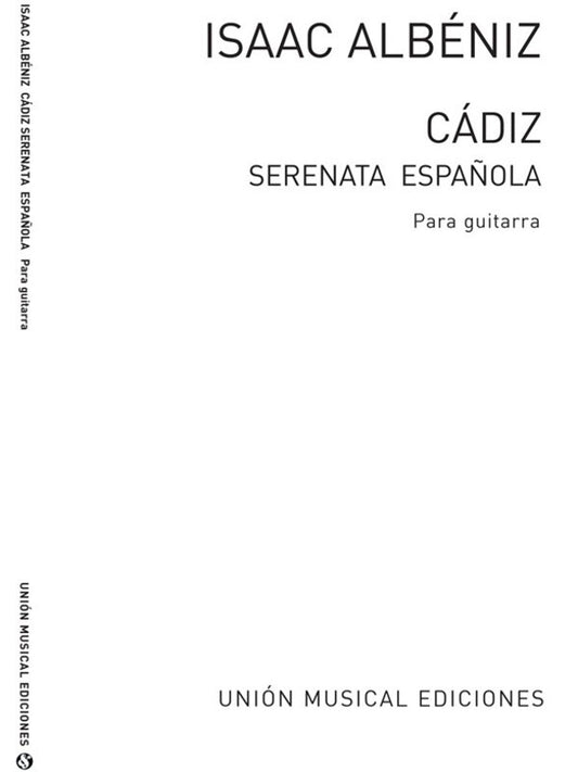 Albeniz Cadiz Guitar (Tarrega/Llobet)