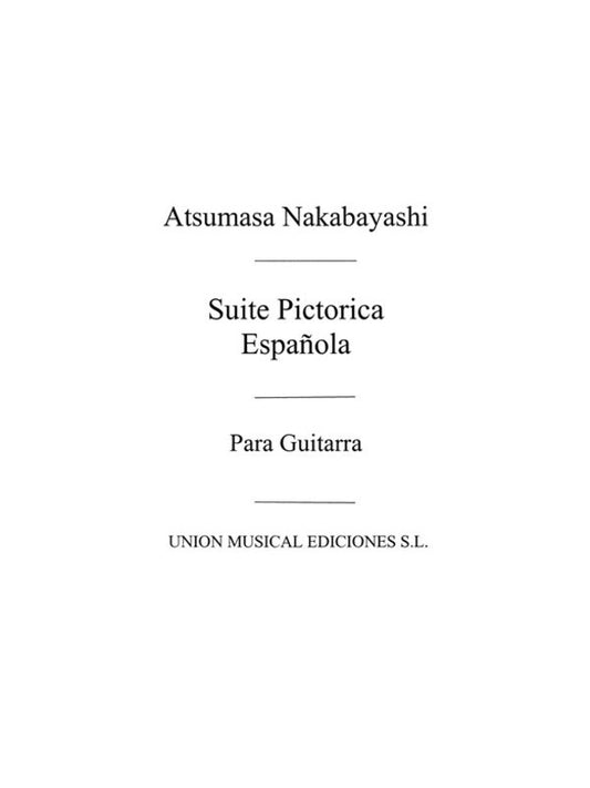 Nakabayashi Suite Pictorica Espanol Guitar(