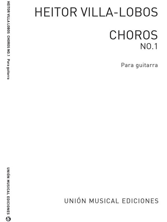 Villa Lobos Choros N.1 Guitar(Arc)