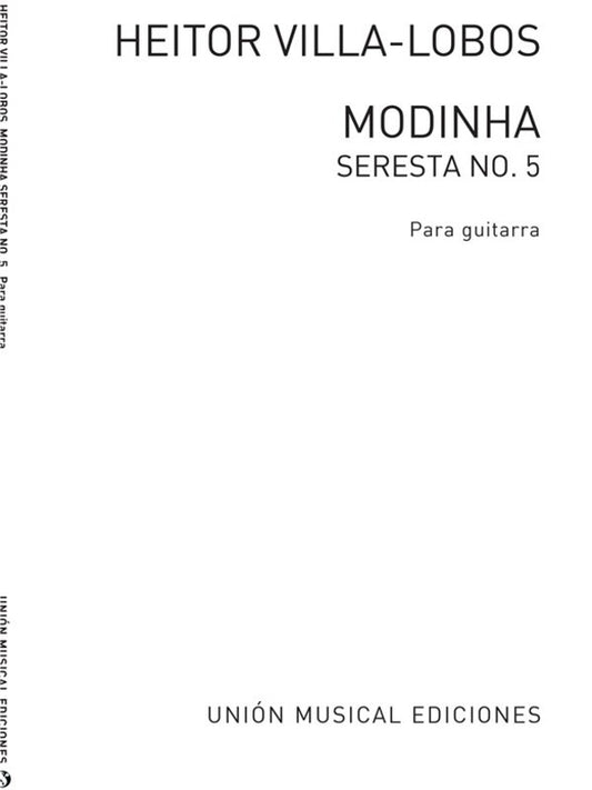Villa Lobos Modinha Guitar Duet(Arc)