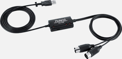 ROLAND UM-ONE mk2 USB MIDI Interface - Compact, Low Latency, FPT Processing, Compatible with Mac, PC, iPad, One-in/One-out