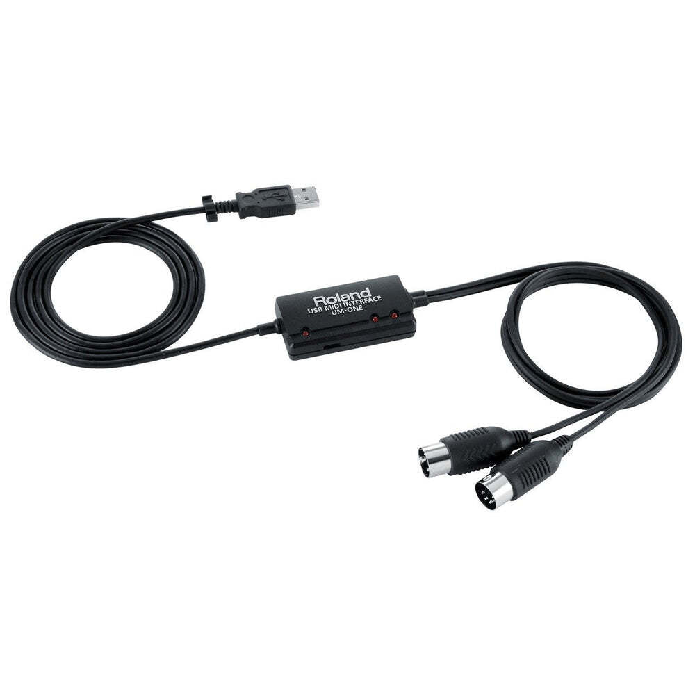 ROLAND UM-ONE mk2 USB MIDI Interface - Compact, Low Latency, FPT Processing, Compatible with Mac, PC, iPad, One-in/One-out — view 3
