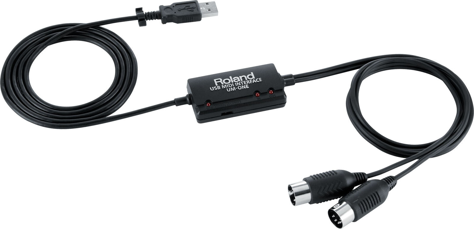 ROLAND UM-ONE mk2 USB MIDI Interface - Compact, Low Latency, FPT Processing, Compatible with Mac, PC, iPad, One-in/One-out — view 2