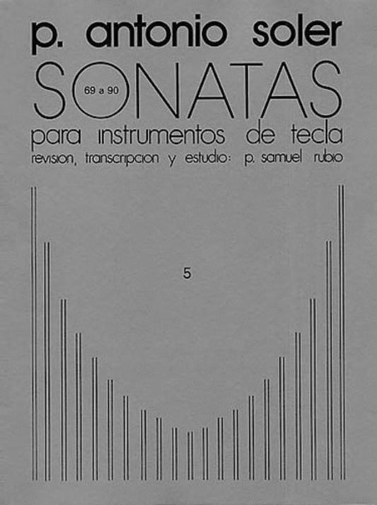Soler Sonatas Vol 5 Piano