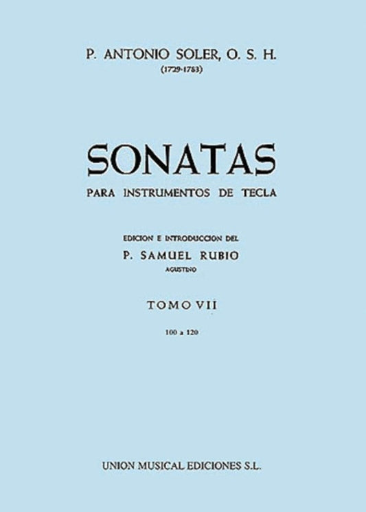 Soler Sonatas Vol 7 Piano