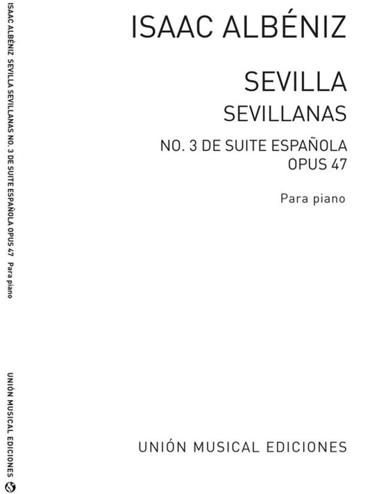 Albeniz Sevilla N.3 Piano Solo