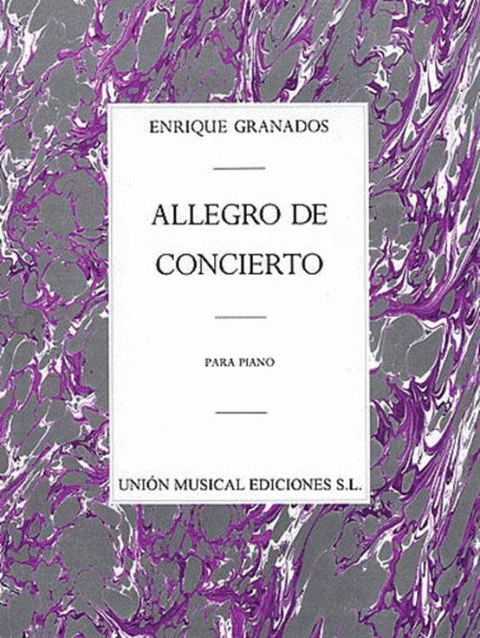Granados Allegro De Concierto Piano