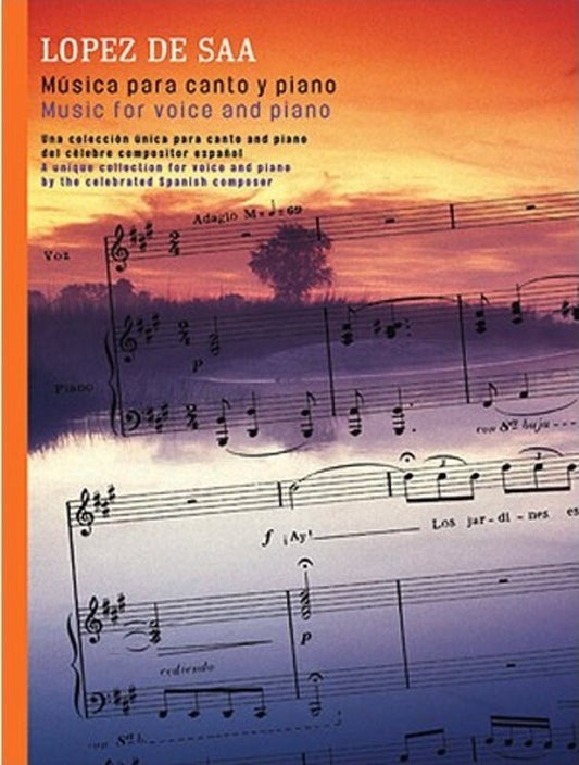 Lopez De Saa E. Music Voice/Piano