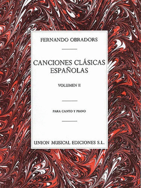 Canciones Clasicas EspanOnline Audios Vol 2 Vce/Piano