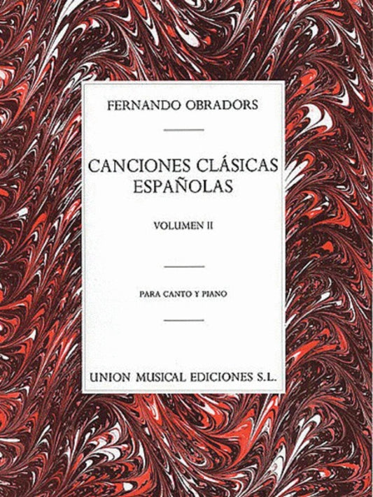 Canciones Clasicas EspanOnline Audios Vol 2 Vce/Piano