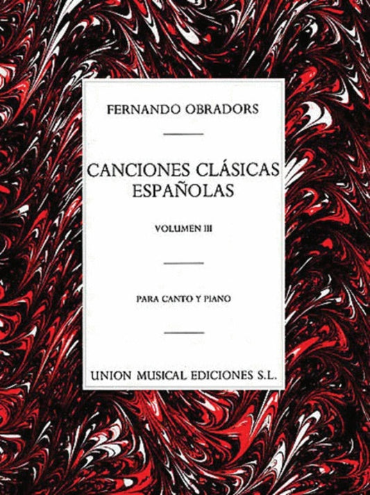 Canciones Clasicas EspanOnline Audios Vol 3 Vce/Piano